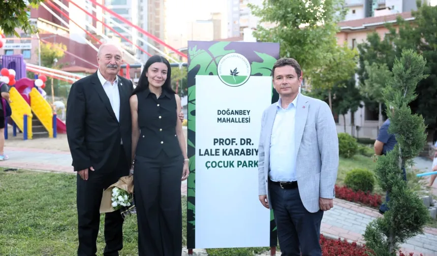 Lale Karabıyık'ın adı çocuk parkında yaşatılıyor