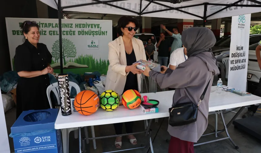 Nilüfer'de atık kağıtları getiren hediye kazanıyor