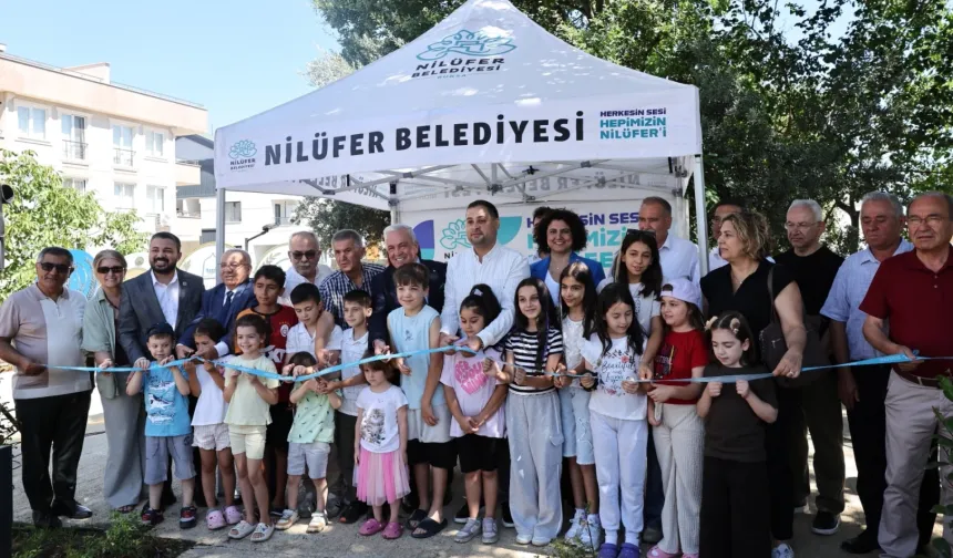 Nilüfer'de Çalı Mehmetçik Parkı açıldı