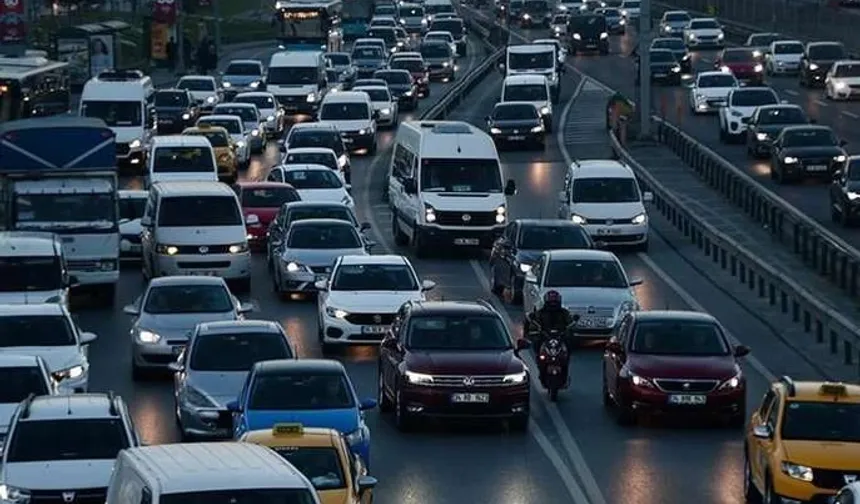 7 ayda 1,17 milyon taşıt trafiğe çıktı