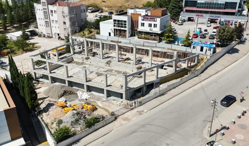Alanyurt Yüzme Havuzu'nda çalışmalar tam gaz