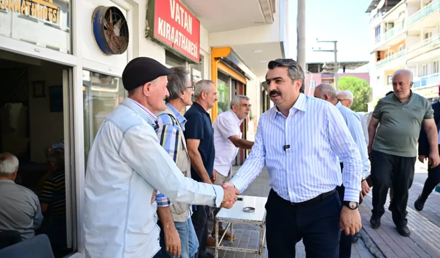 Başkan Oktay Yılmaz Zümrütevler esnafıyla buluştu