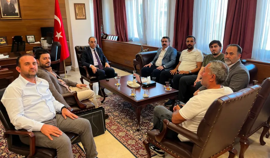 Başkan Oktay Yılmaz'dan Nahçıvan Başkonsolosluğu'na ziyaret