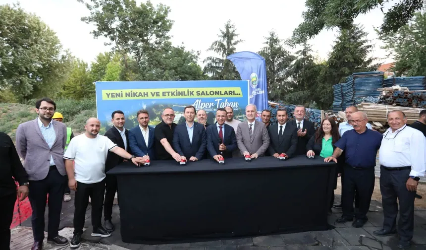 Botanik Nikah Ve Etkinlik Salonlarının temeli atıldı