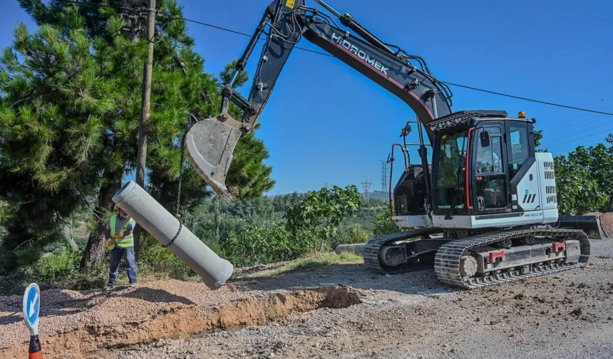 Bursa Büyükşehir'den yeni yerleşimlere altyapı hamlesi