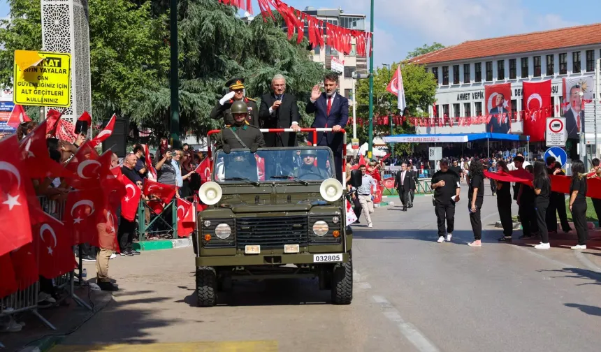 Bursa'da Zafer coşkusu