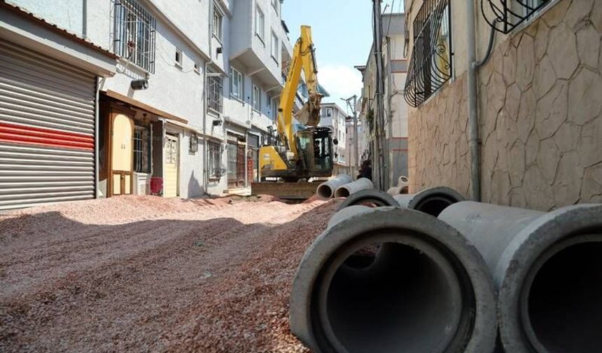 Yavuzselim Mahallesi'nde Altyapı Seferberliği