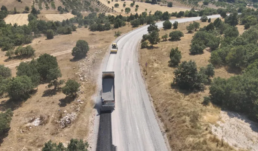 Harmancık'ta da yolları yenileniyor