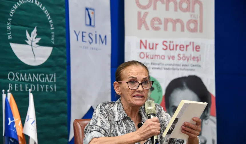 Nur Sürer'den Osmangazi'de 'Cemile'nin İzinde' buluşma