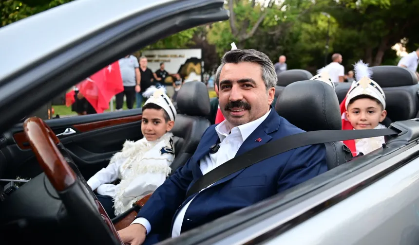 Yıldırım'da sünnet sevinci şölene dönüştü