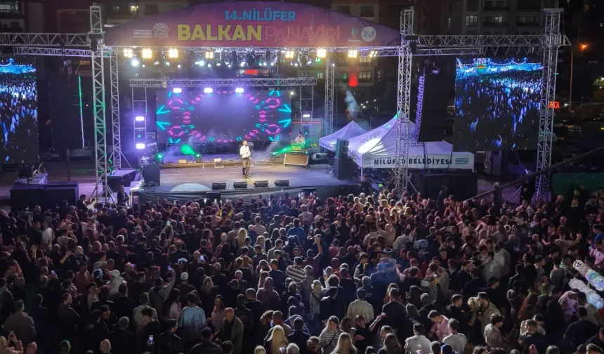 14. Nilüfer Balkan Panayırı'nda renkli kapanış