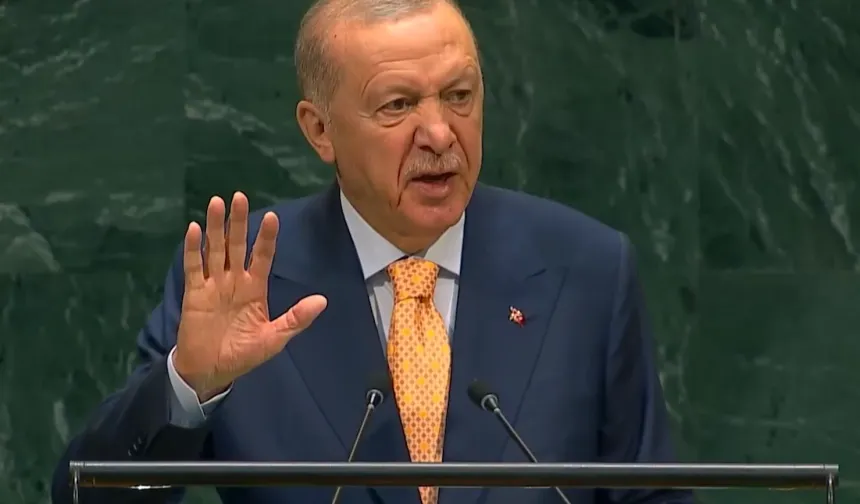 Cumhurbaşkanı Erdoğan'dan BM'ye reform çağrısı.