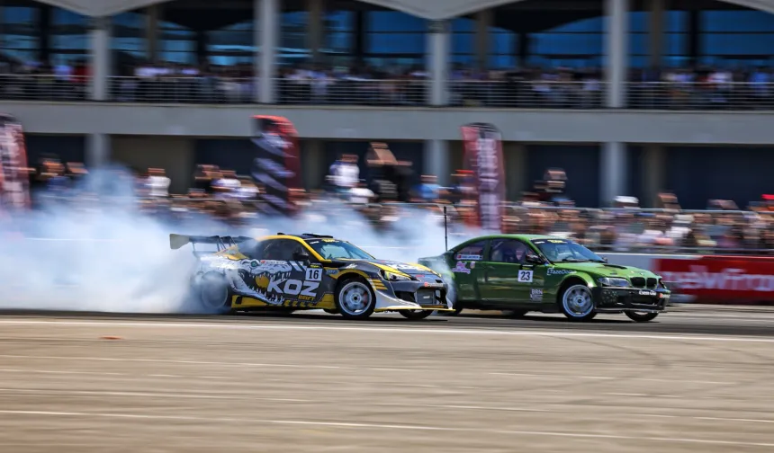 Drift heyecanı bir kez daha TOSFED İstanbul Park'ta