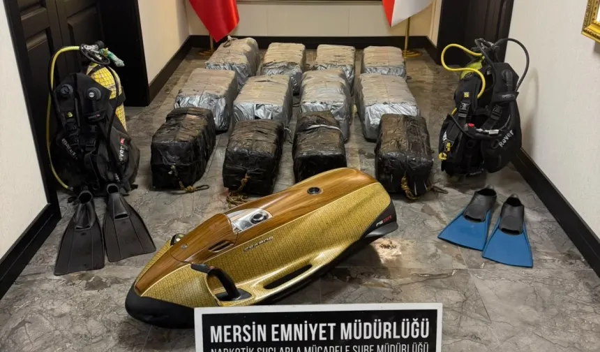 Gemiden  350 kilo yasaklı madde  çıktı