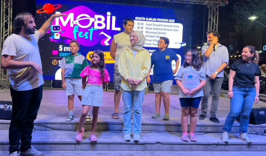 Mudanya'da Büyükşehir'den bilim dolu gece