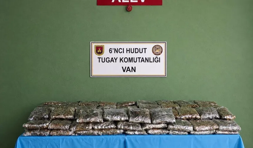 59 kilo yasaklı madde  ele geçirildi