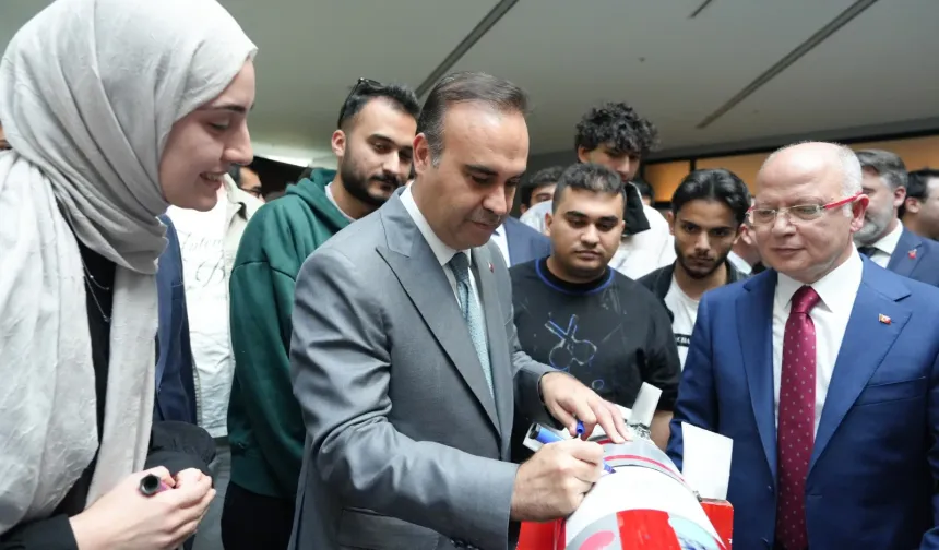 Bursa'ya Bakan Kacır'dan  teknoloji müjdesi