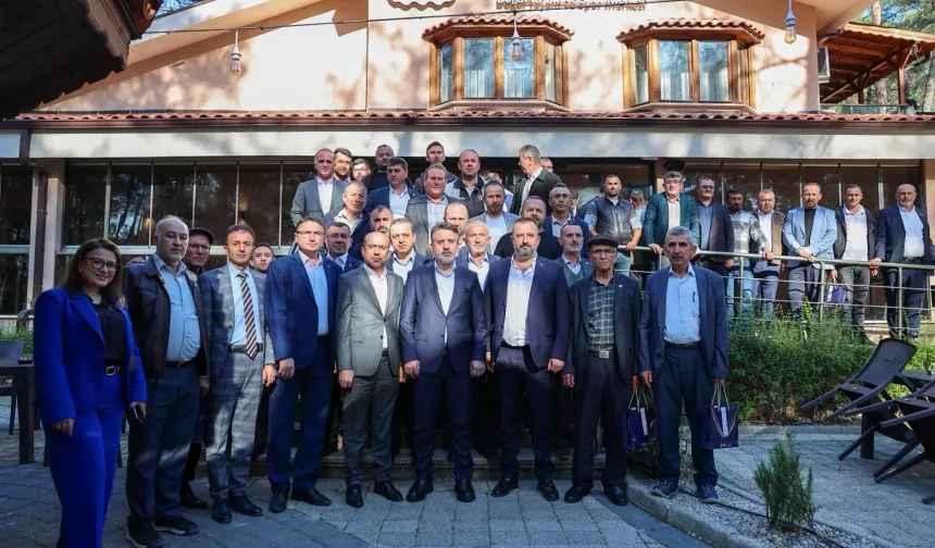 Orhaneli muhtarlarıyla istişare etti