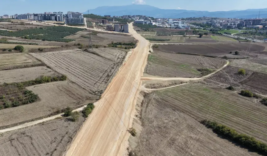 Görükle'de yeni yola yeni altyapı