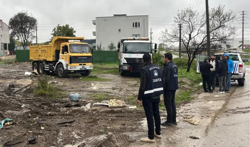 Bursa Nilüfer'de çevre temizliği
