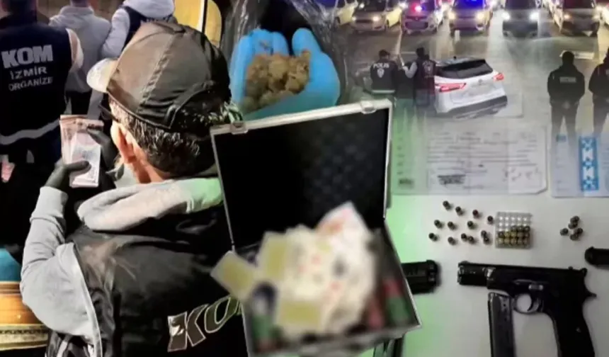 İzmir merkezli tefecilik operasyonu!