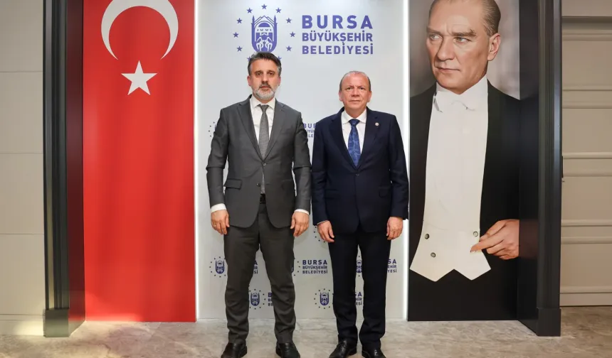 Matlı'dan, Başkan Vekili Biba'ya ziyaret