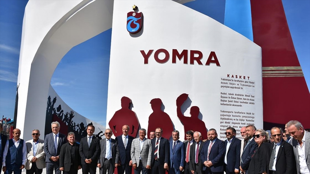 Trabzon'da yapımı tamamlanan Şampiyonluk Anıtı açıldı