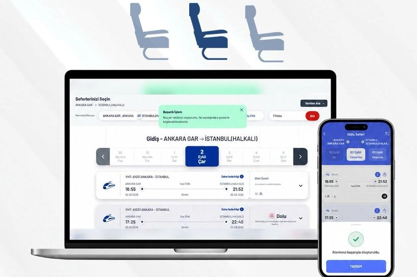 Tren biletlerinde yeni dönem başladı
